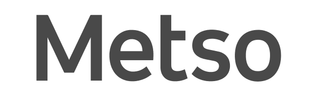 Metso logo in grey