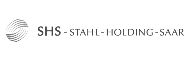 SHS logo in grey