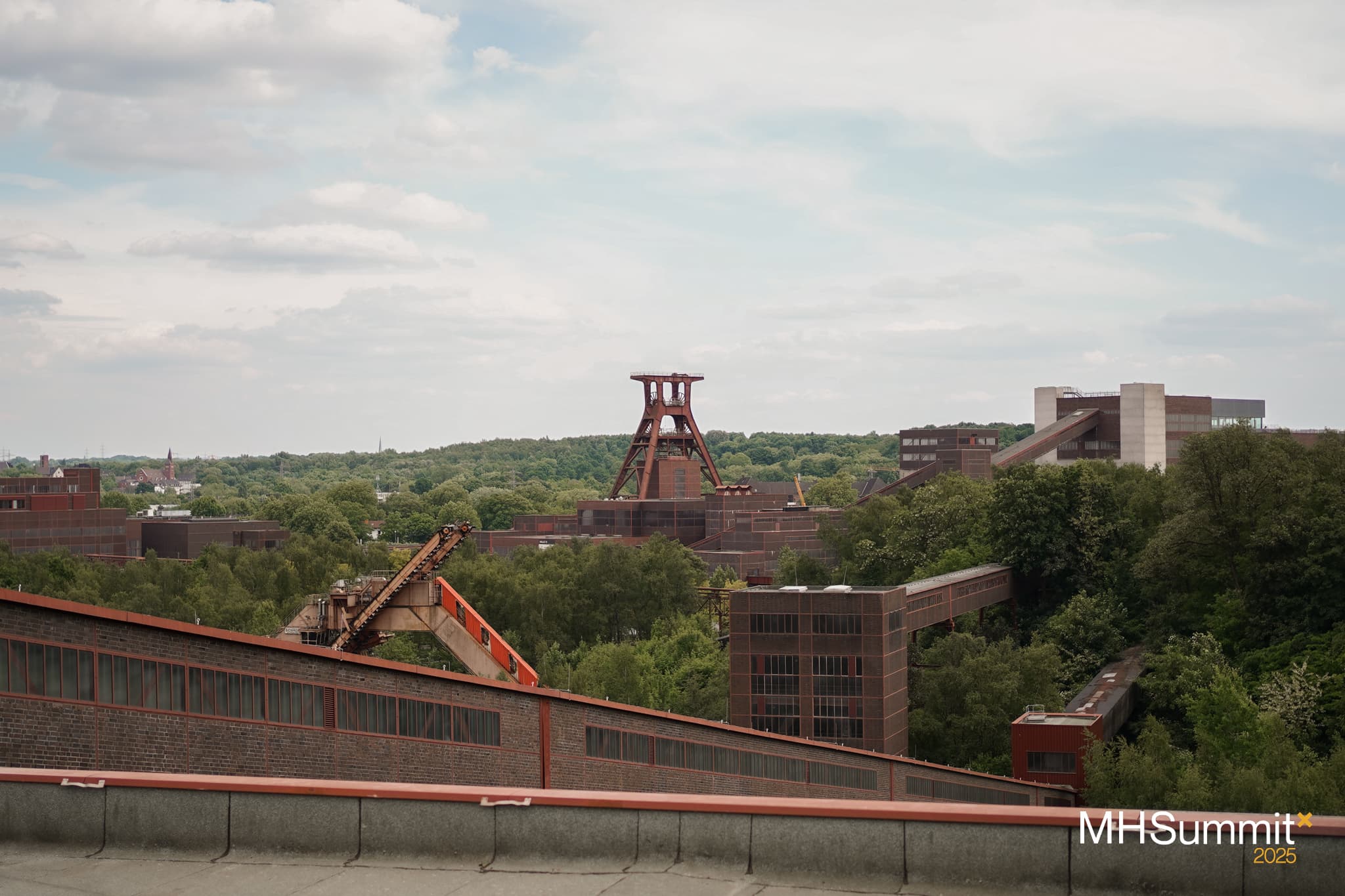 A view of the Zeche Zollverein