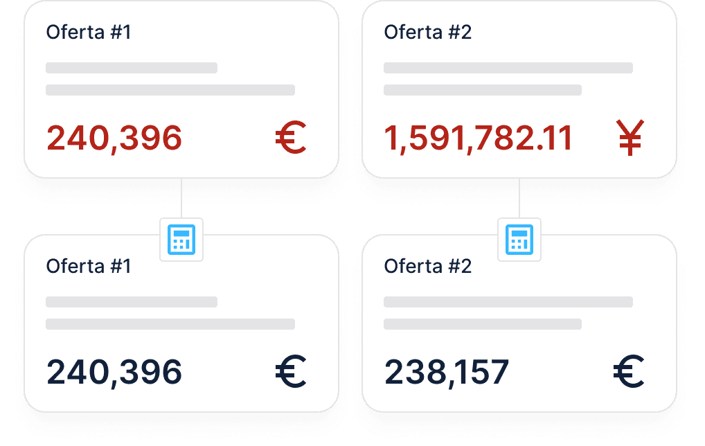 Compare Normalisation Screen in Metalshub (ES)