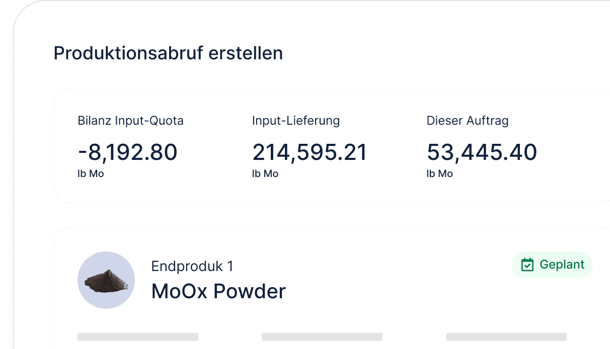 Balance tracking in Metalshub (DE)