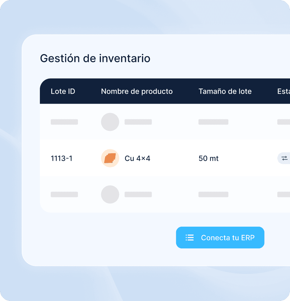 Inventory Management in Metalshub (ES) - Trader
