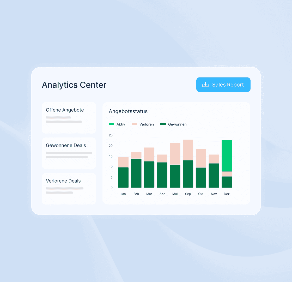 Analytics Center in Metalshub