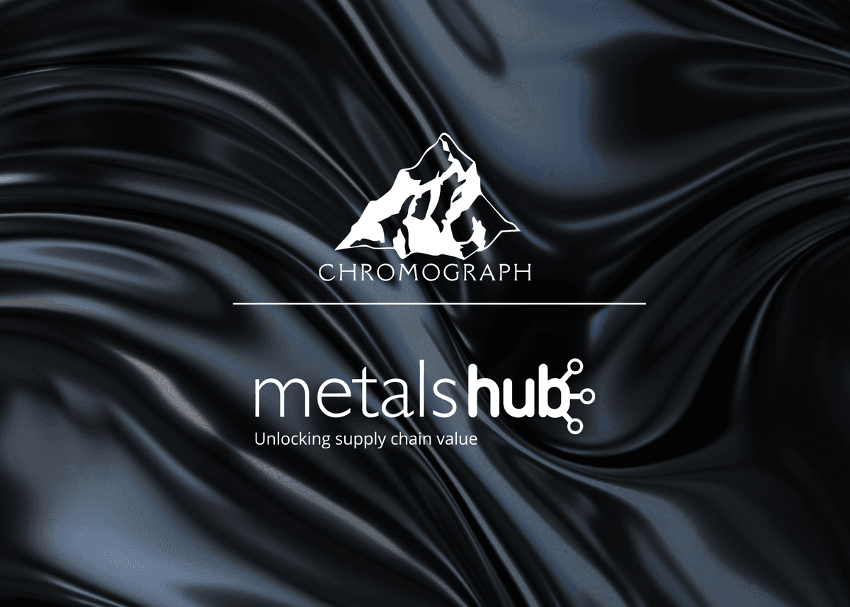 Chromograph and Metalshub logos on a darkened background