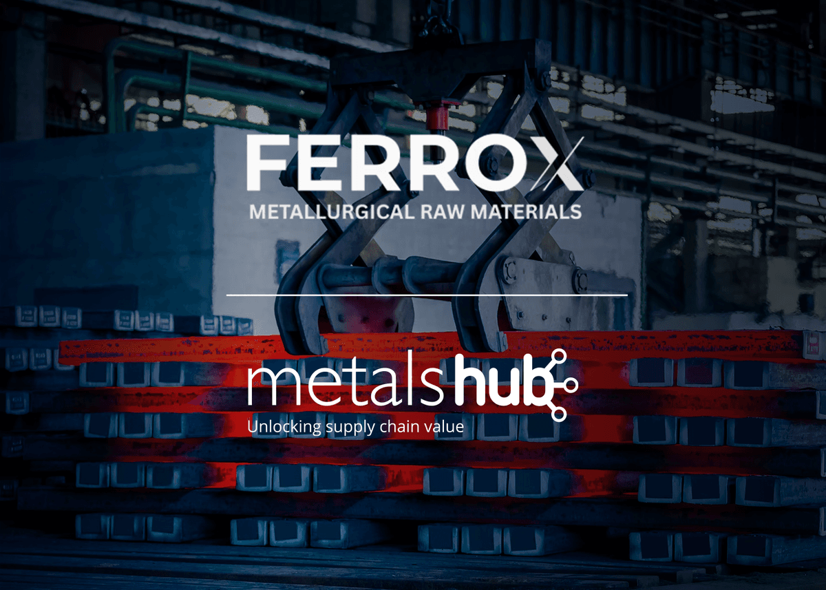 Ferrox and Metalshub logos on a darkened background