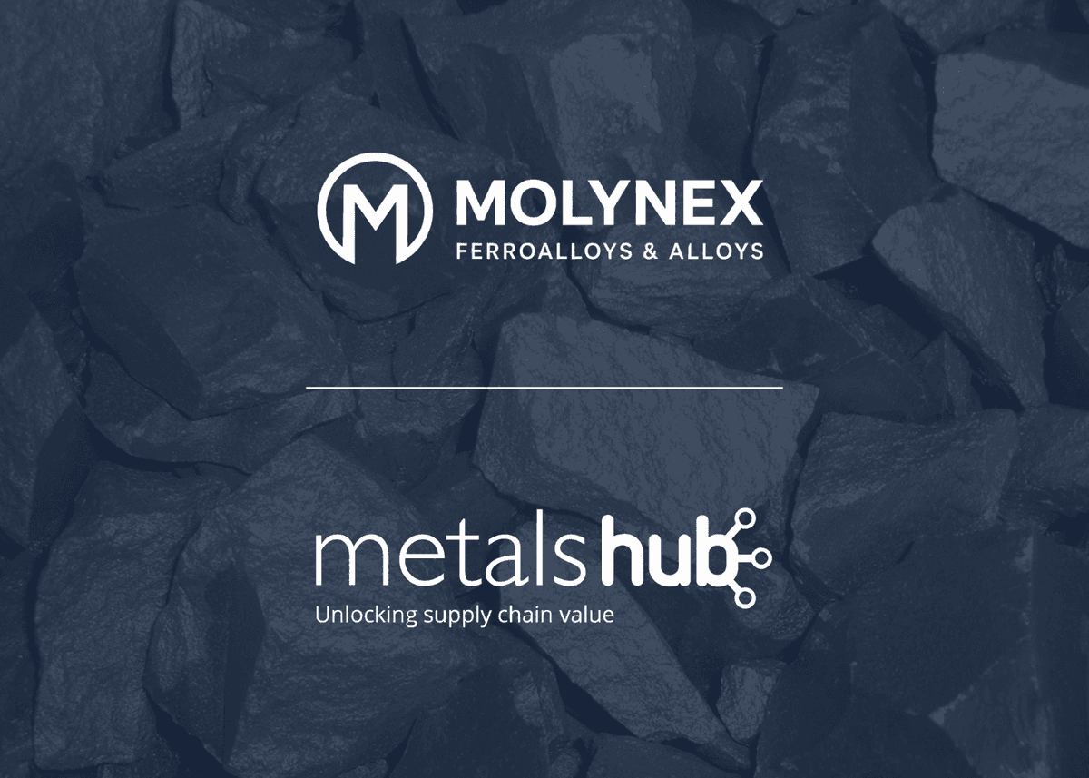 Molynex and Metalshub logos on a darkened background
