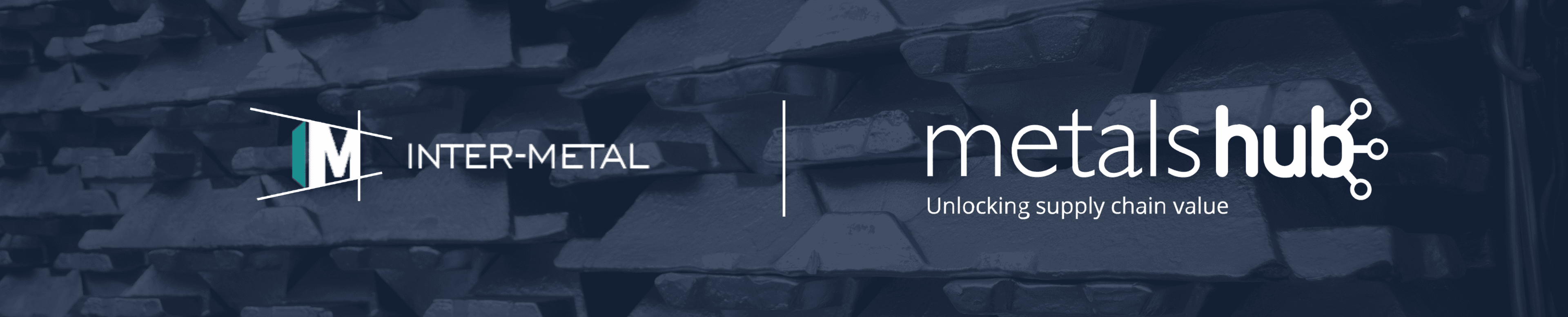 JM Inter-Metal and Metalshub logos on a darkened background