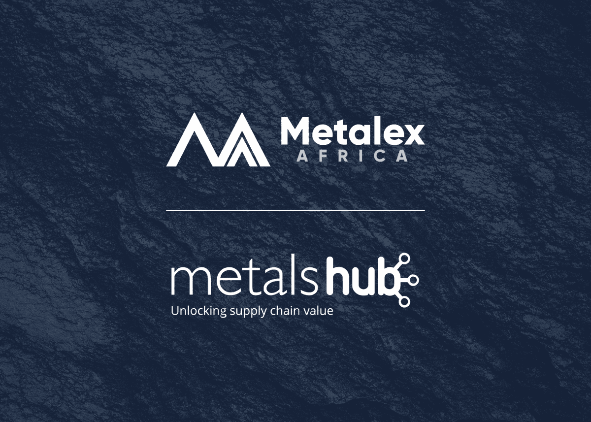 Metalex and Metalshub logos on a darkened background
