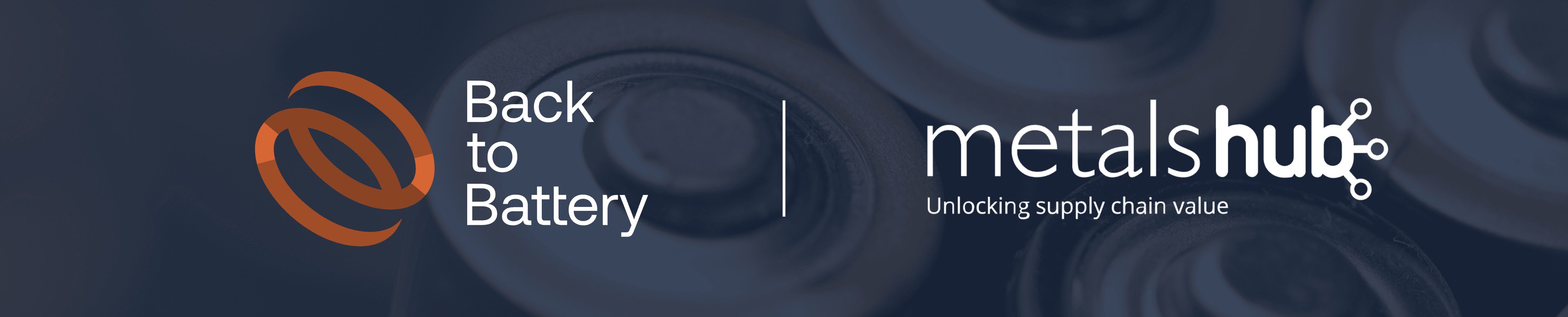 Back to Battery and Metalshub logos on a darkened background