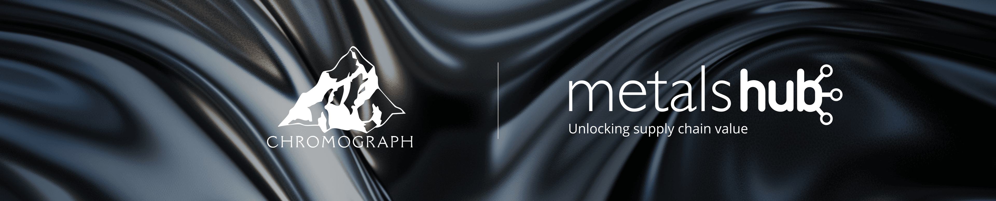 Chromograph and Metalshub logos on a darkened background