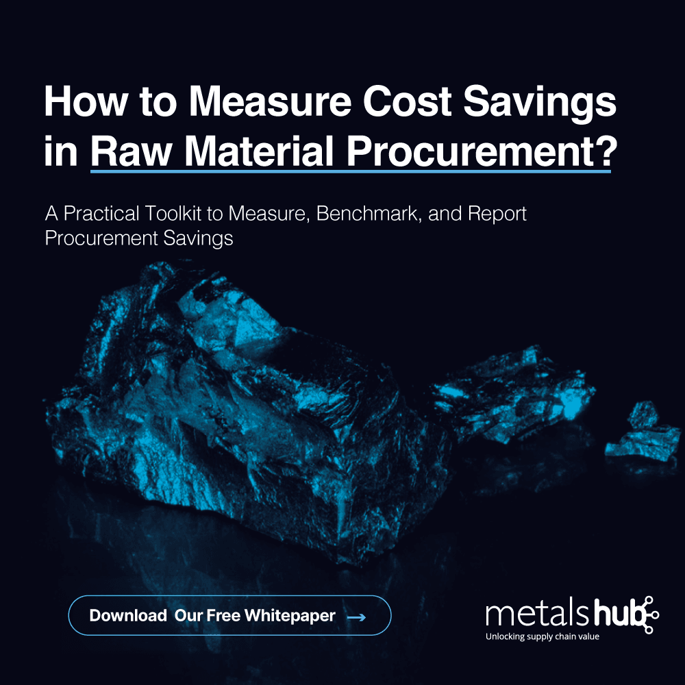 Download Whitepaper: How to Measure Cost Savings in Raw Material Procurement?