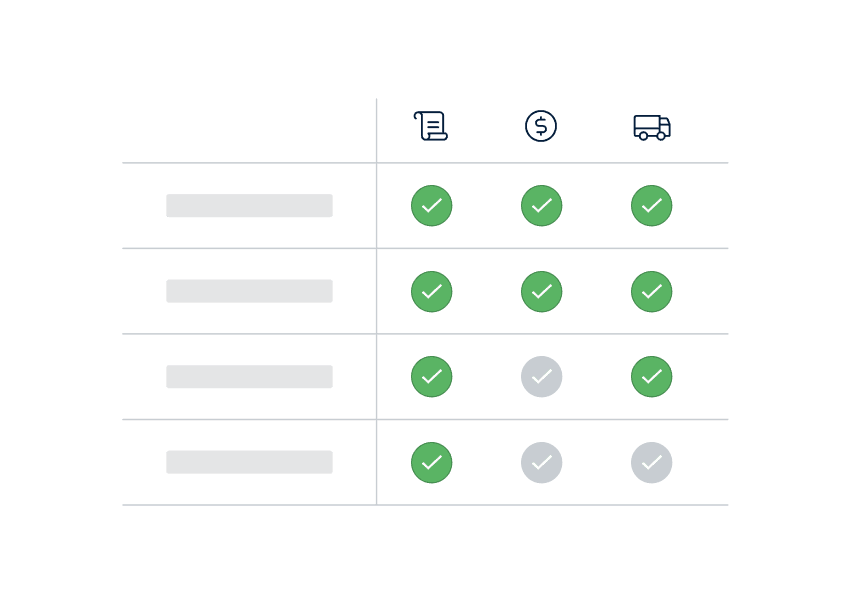 Standardised commercial terms in Metalshub