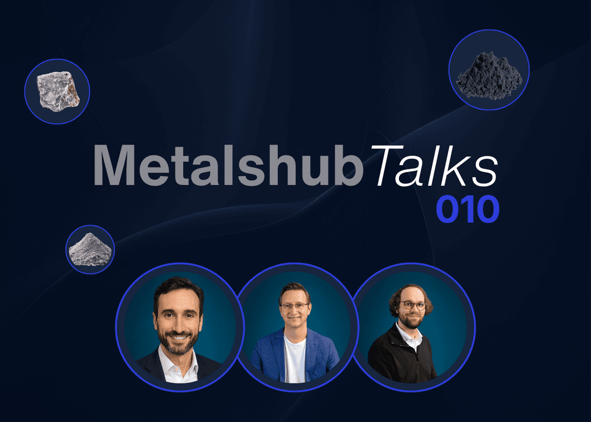 MetalshubTalks 010 webinar with host Davide Nava and guest speakers Sebastian Kreft and Julien Dedek
